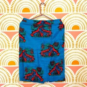 J.Crew sold out RARE lobster pencil skirt | size 2